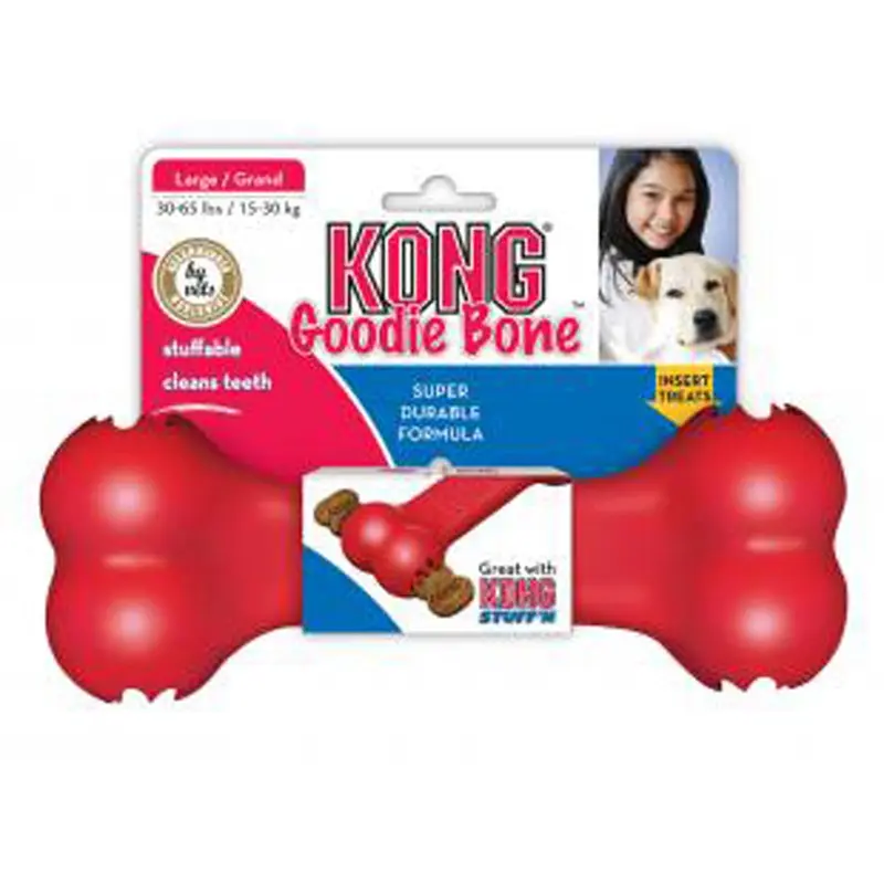 KONG Goodie Bone Dog Toy LG