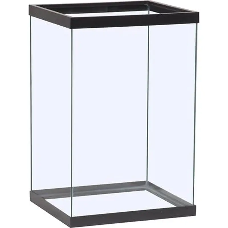 Marineland Tempered Column Aquarium Tank Clear, Black 37 gal 20x18x24 in SD-3