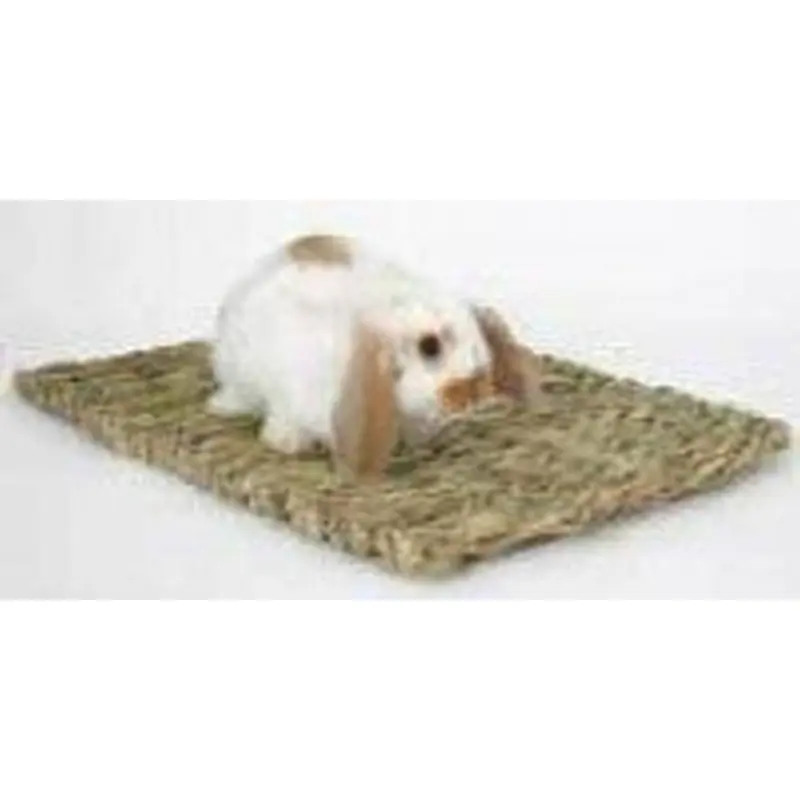 Marshall Woven Grass Mat for Small Animals Yellow