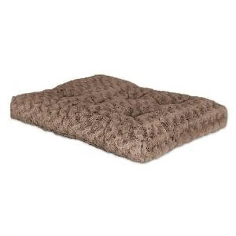Midwest lb40648STB Quiet Time Ombre Swirl Fur Bed 46X28 Mocha Fur 