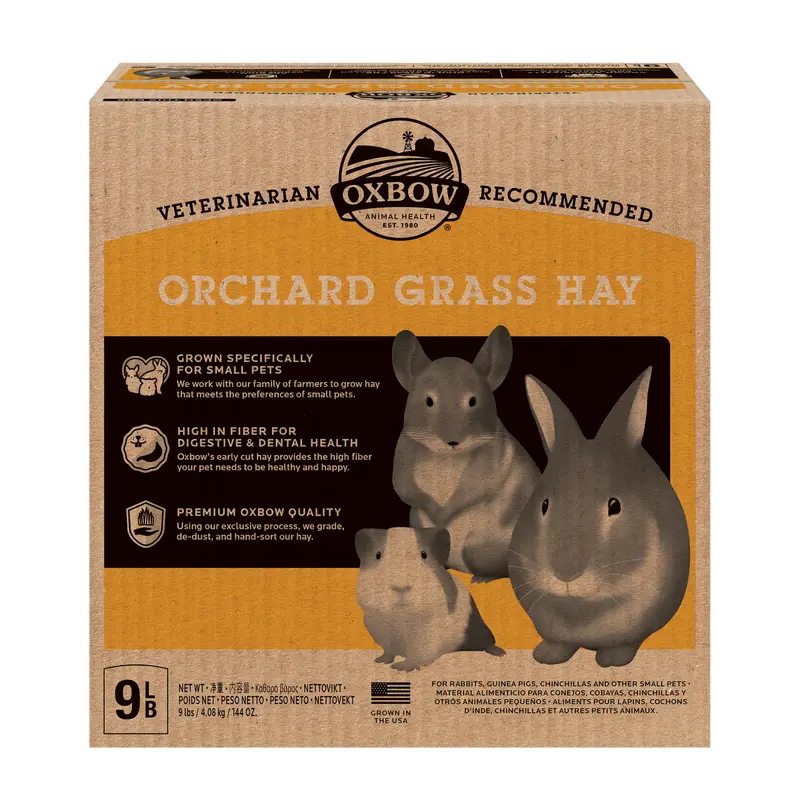 Oxbow Animal Health Orchard Grass Hay 9lb