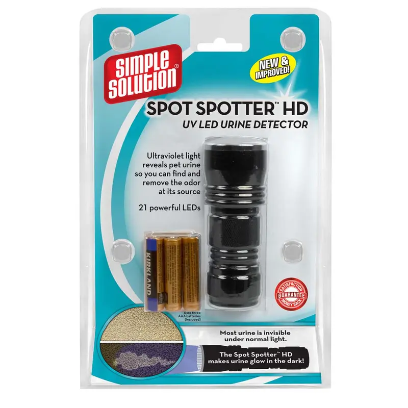 Simple Solution Spot Spotter HD UV Urine Detector