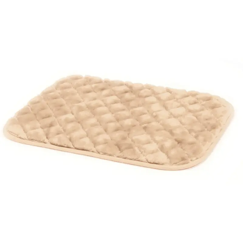 SnooZZy Quilted Kennel Dog Mat Natural LG