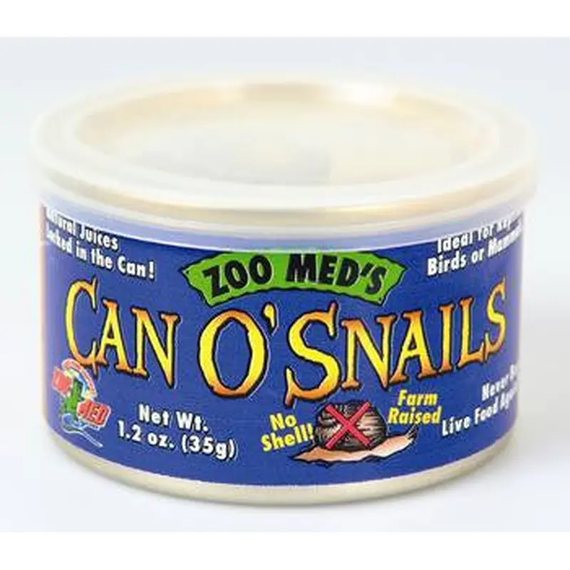 Zoo Med Can O' Snails Reptile Wet Food 1.7 oz