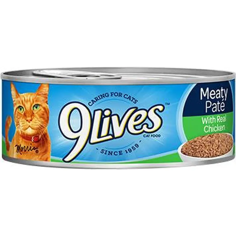 9Lives Ground Chicken Dinner 24/5.5 Cans 