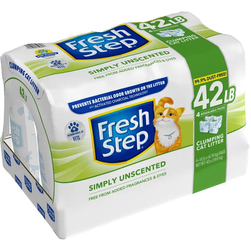 Clorox Fresh Step Ultra Unscented Litter 42lb 
