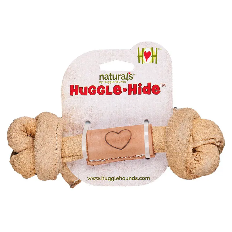 Huggle D Knot Nat Lthr Bn Lg