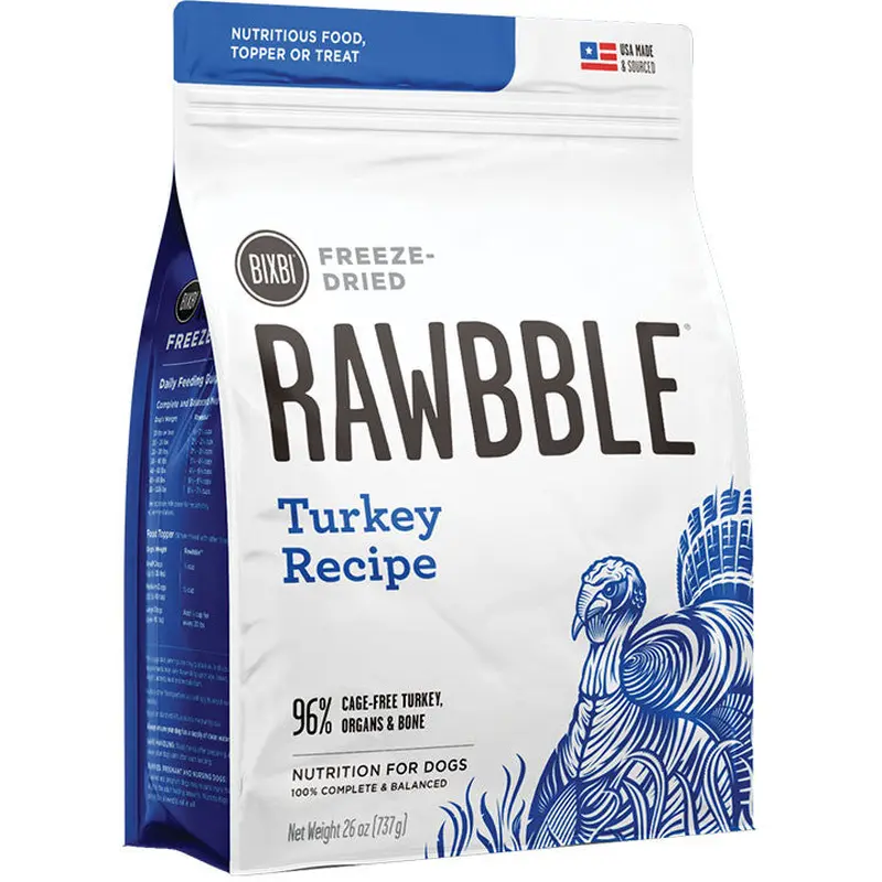 Rawbble D Fzd Tky 12oz 