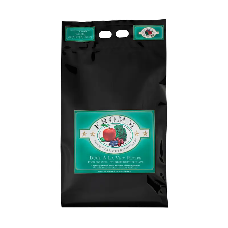 Fromm Four-Star Duck A La Veg Recipe Cat Food 10 lb
