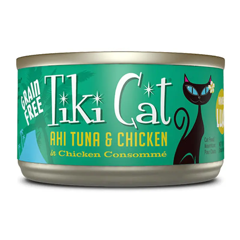 Tiki Cat Hookena Ahi Tuna & Chicken 2.8oz