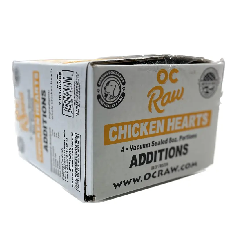 OC Raw Additions Chicken Heart 2 lb