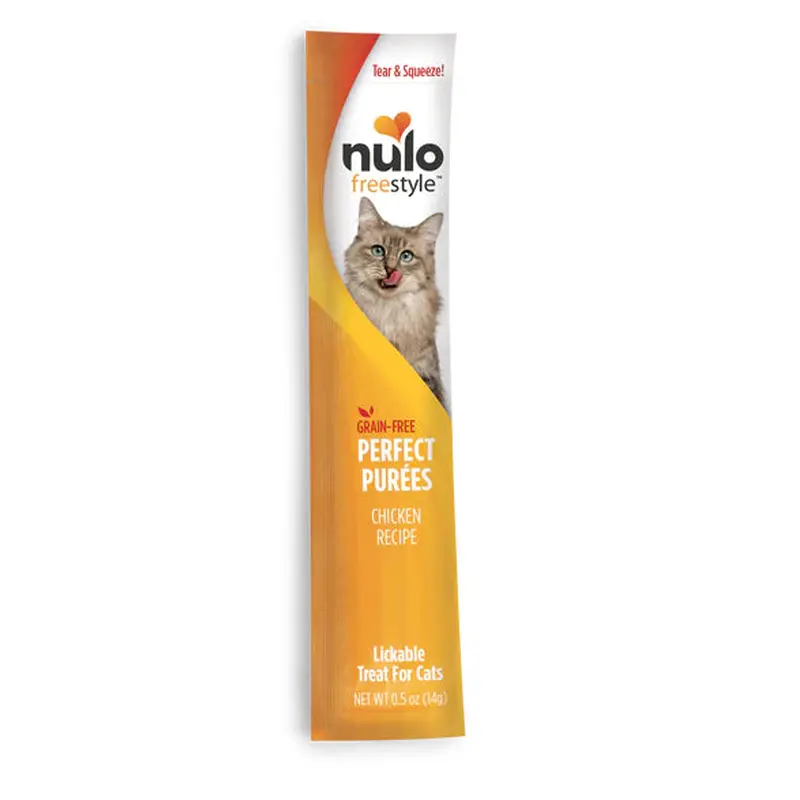 Nulo Puree 0.5 oz FreeStyle Grain Free Cat Treat - Chicken Lickable