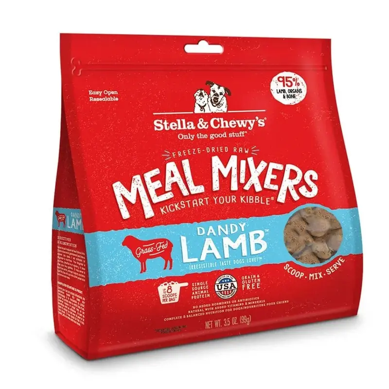 Stella & Chewys Freeze Dried Meal Mixers Lamb Dog Food (35oz)