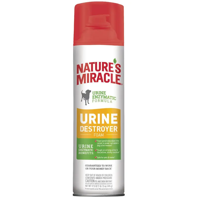 Nature's Miracle Urine Destroyer Foam for Dogs 17.5oz