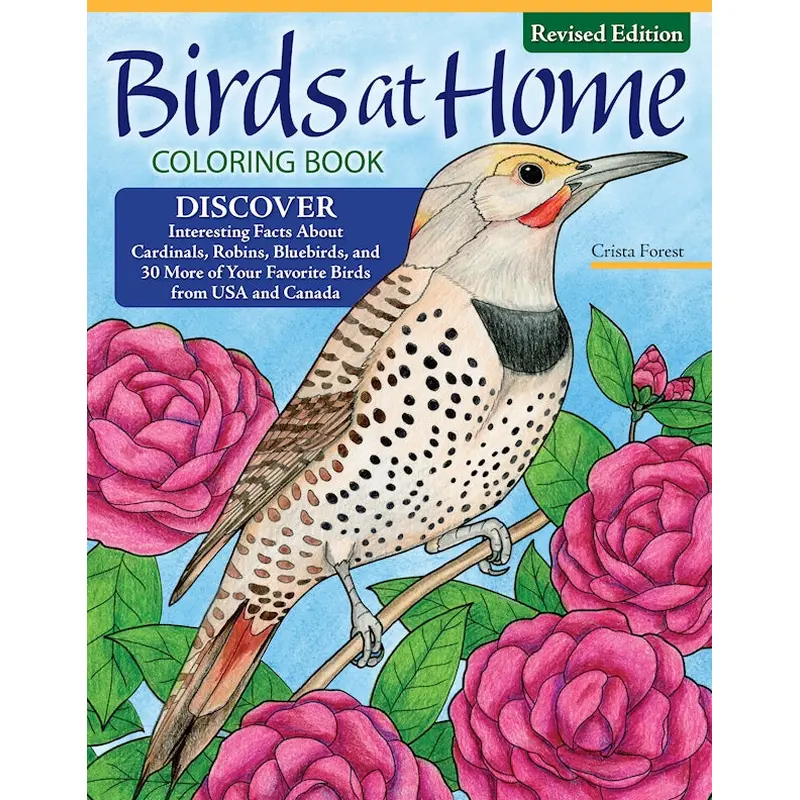 Birds at Home Coloring Book (Revised Edition)