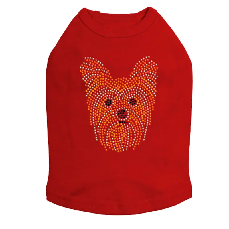 Yorkie Face  2 - Dog Tank