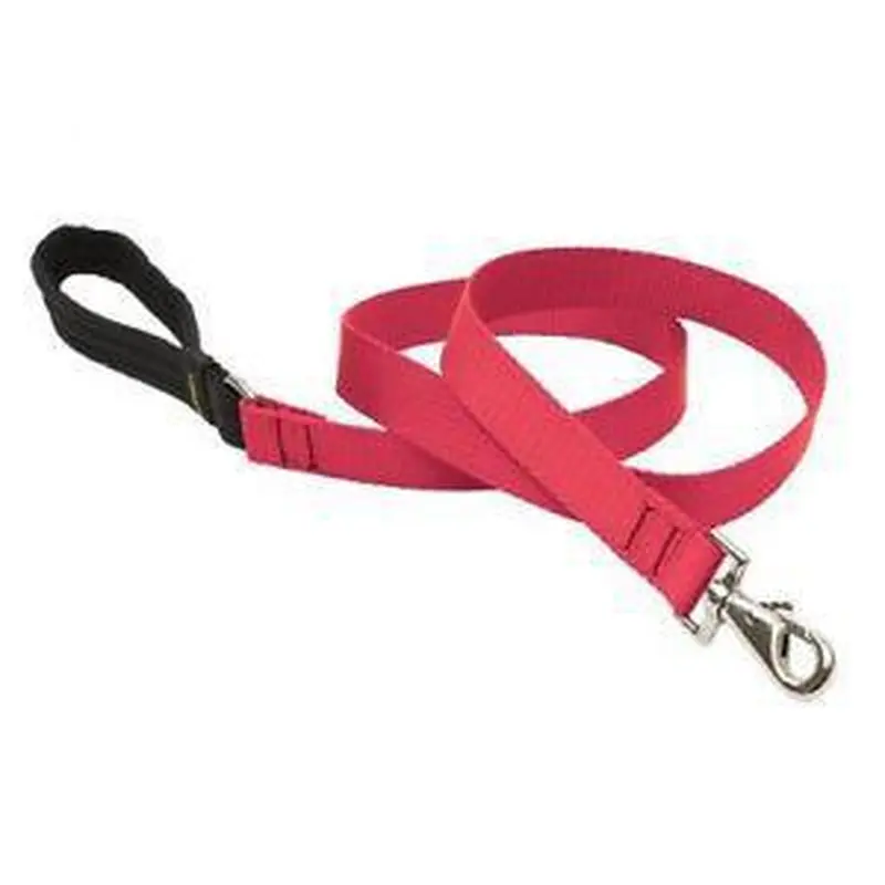 Lupine 1in Red 6ft Leash
