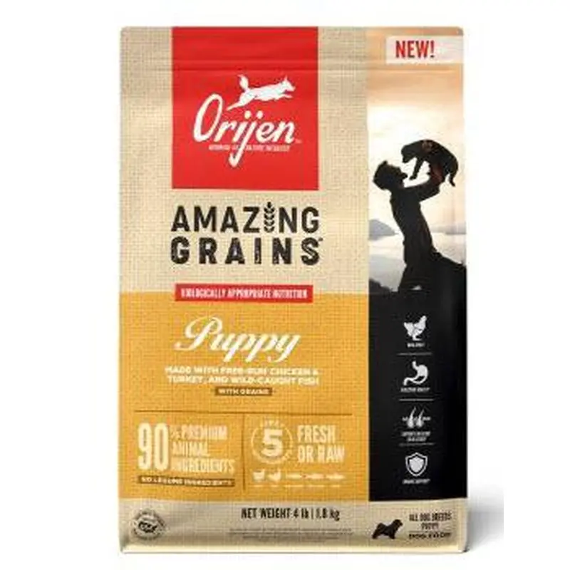 Orijen Amazing Grains Puppy Recipe Dry Food