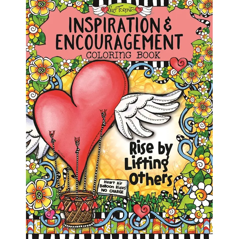 Inspiration & Encouragement Coloring Book