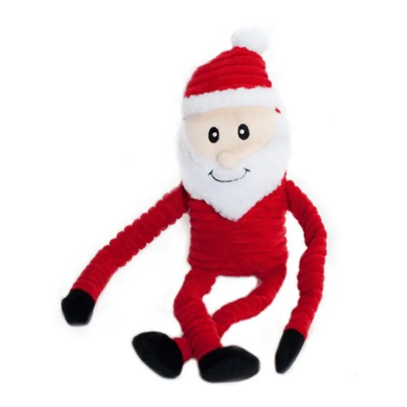 Zippy Paws Holiday Crinkle Santa