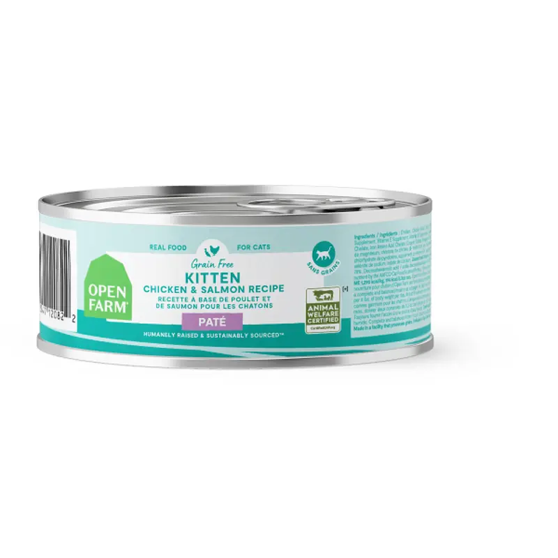 Open Farm Cat Kitten Chicken & Salmon 5.3oz