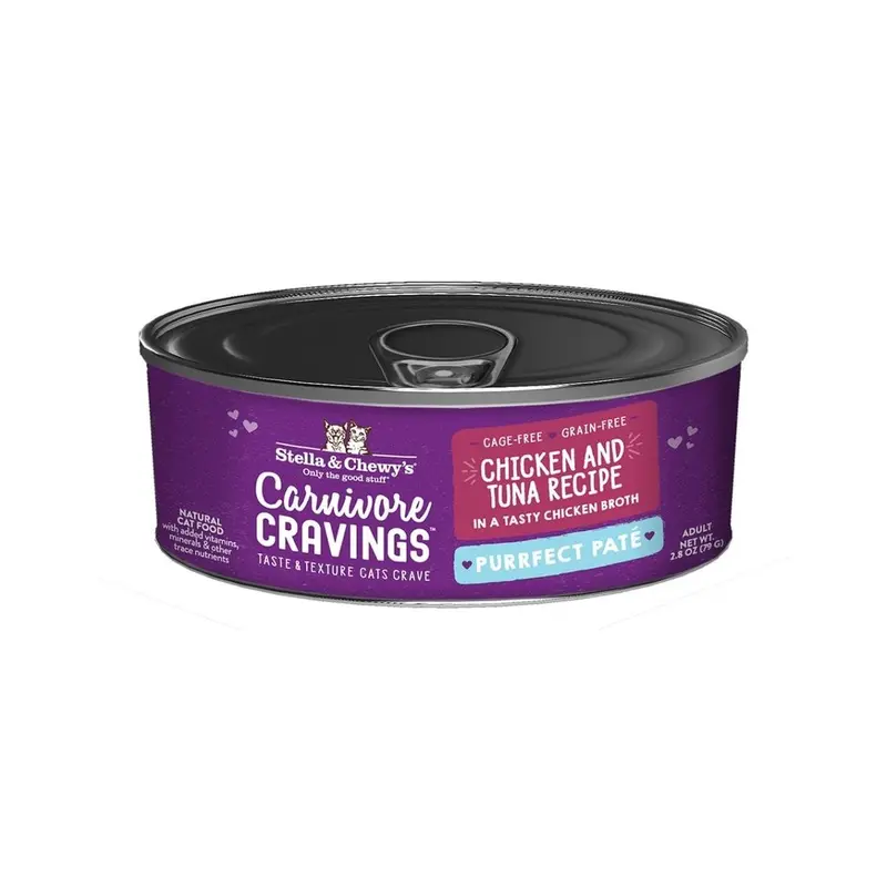 Stella & Chewy's 2.8 Carnivore Cravings Purrfect Chicken Tuna Pate
