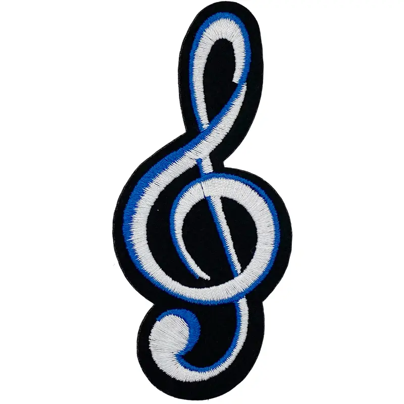 Treble Clef Music Note - Patch