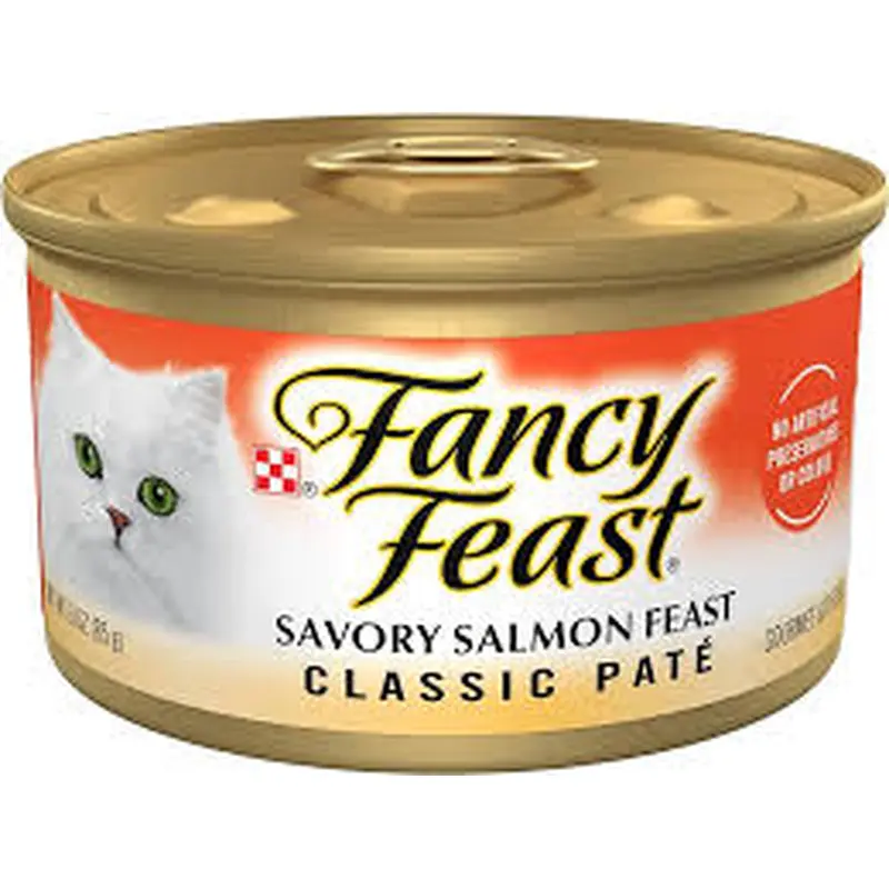 Fancy Feast Salmon Pate Wet Cat Food (3oz)
