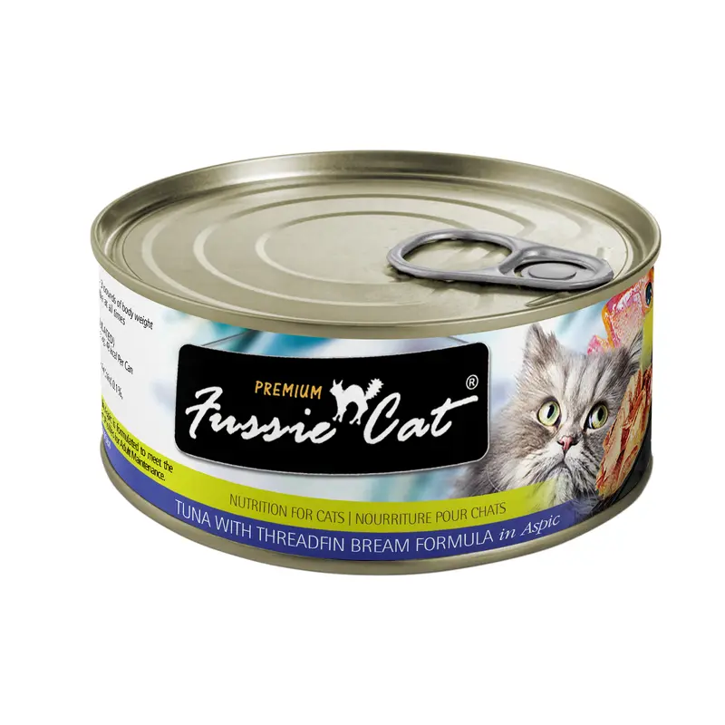 Fussie Cat Premium- Tuna With Threadfin Bream Formula In Aspic (2.8oz)