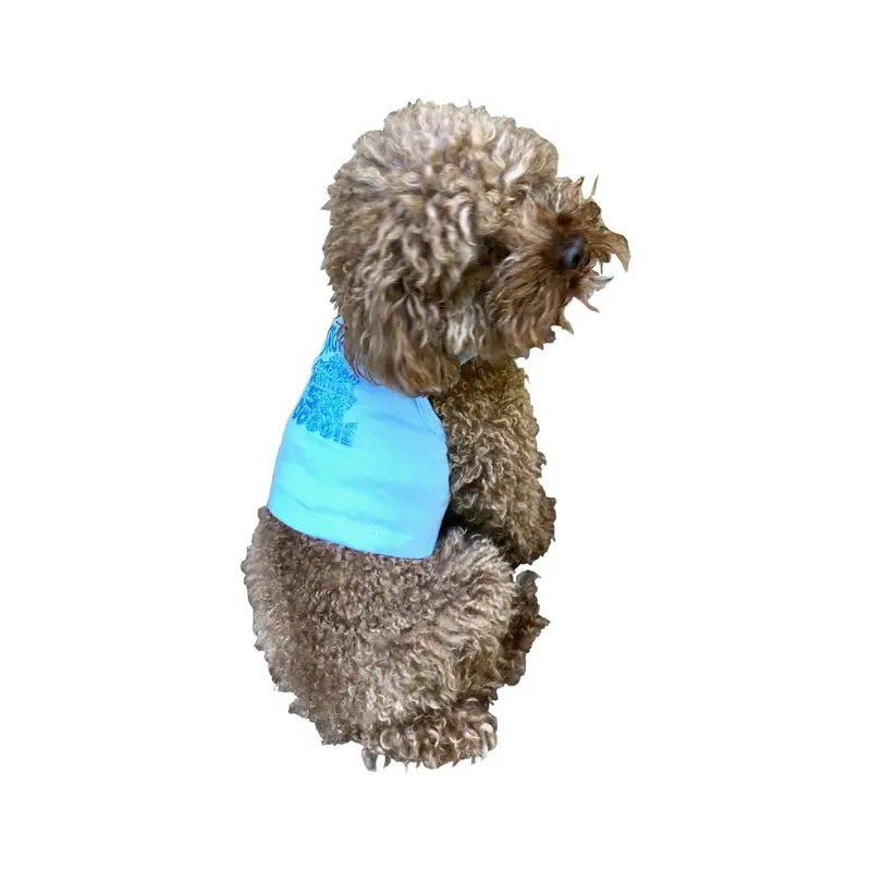Tropical Dog Tank, Blue