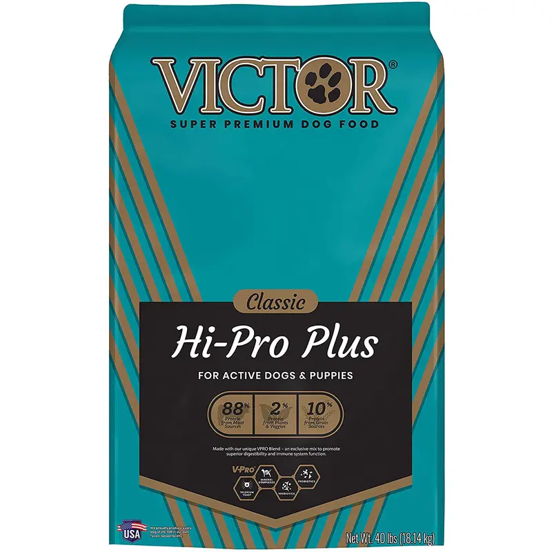 Victor Classic Hi Pro Plus Formula Dry Dog Food 40lb