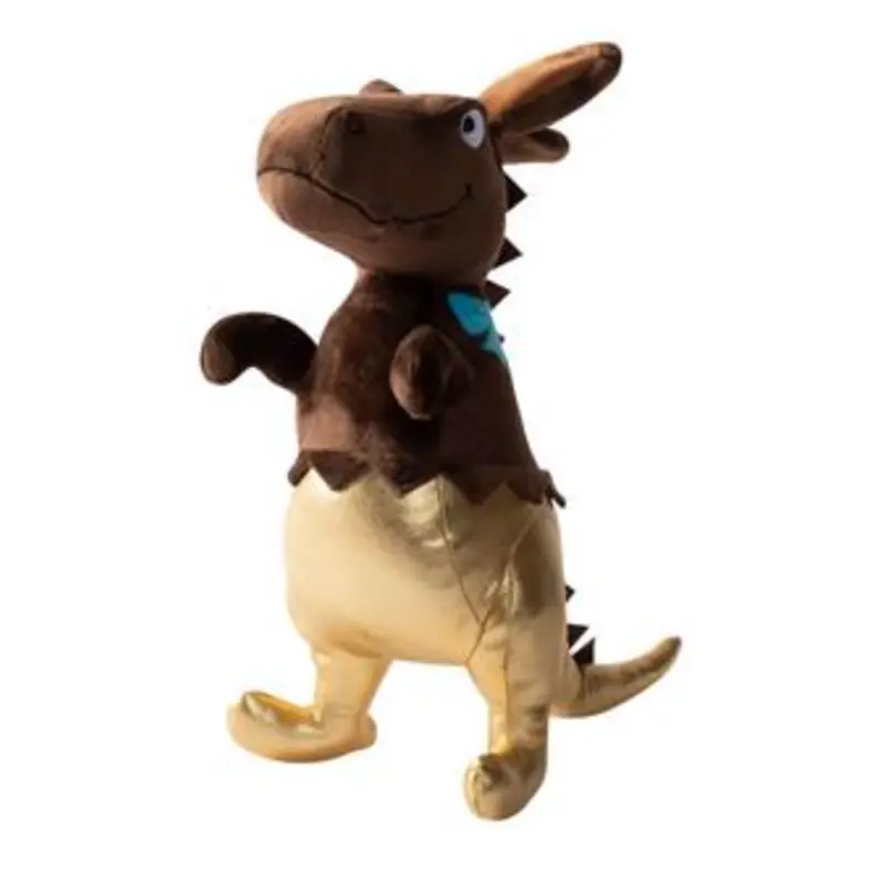 Fringe Choc-A-Saurus Rex Plush Dog Toy