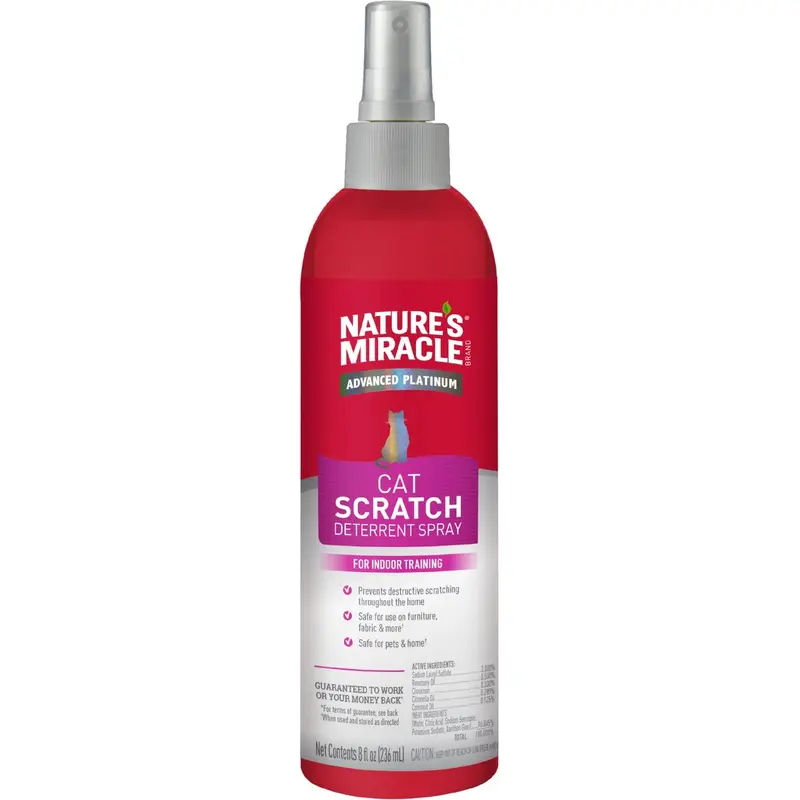Natures Miracle No Scratch Deterrent Spray 8 oz.