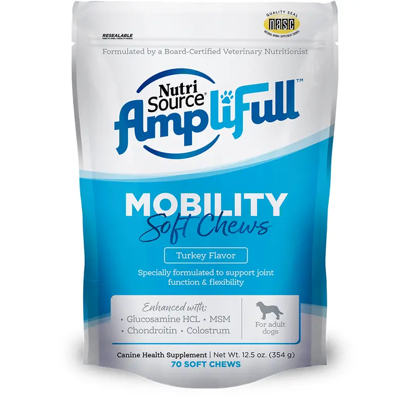 Nutri Source AmpliFull Mobility Soft Chew Supplement 12.5 oz