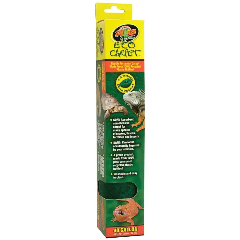 Zoo Med Eco Carpet 40 Gallon Tanks Green