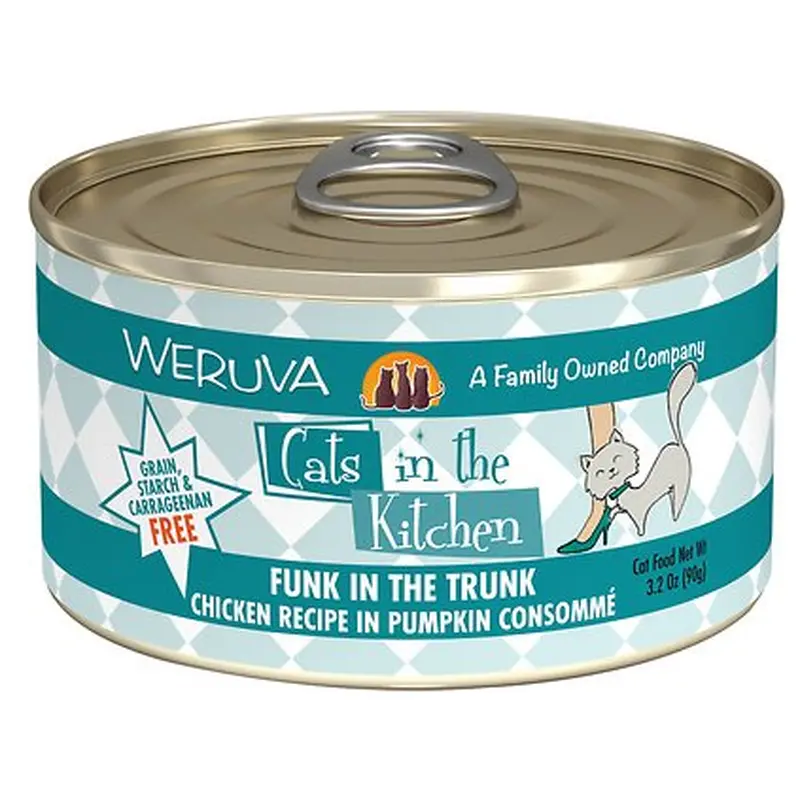 Weruva Cats in the Kitchen Funk In The Trunk Chicken in Pumpkin Consomme