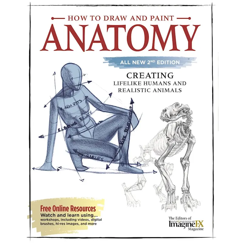 How to Draw and Paint Anatomy, All New 2nd Edition
