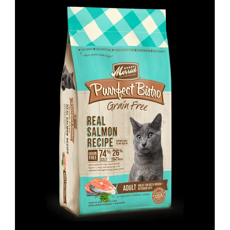 Merrick Salmon Grain Free Dry Cat Food 12lb