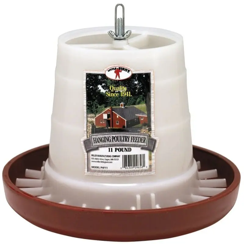 Little Giant Poultry Feeder Hanging 11 lb Plastic