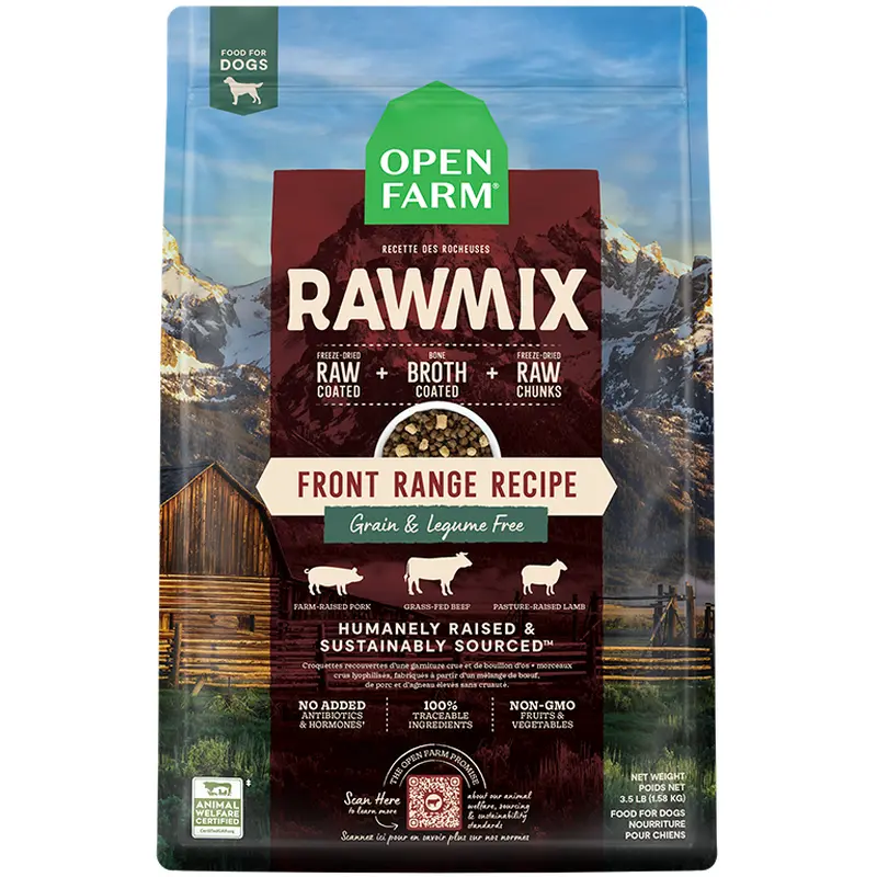 Open Farm RawMix Grain-Free Dry Dog Food - Front Range - 20lb Bag