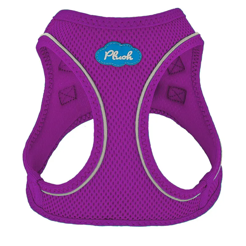 Plush Step In Dog Harness eXtra Small Purple
