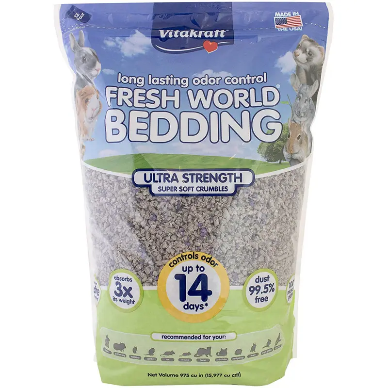 Vitakraft Fresh World Bedding Gray Fleck