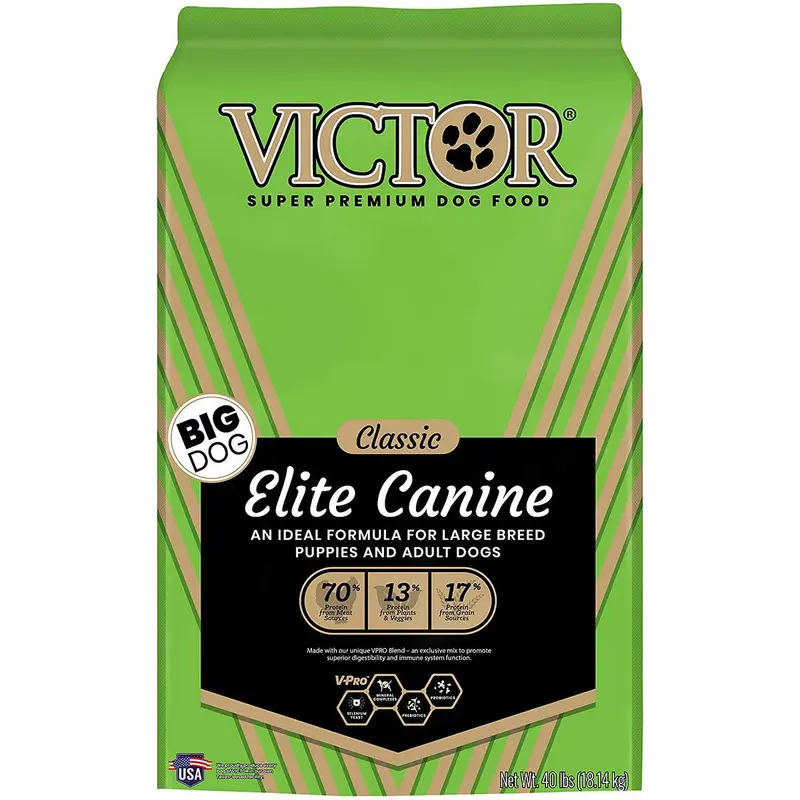Victor Elite Dry Dog Food 40lb