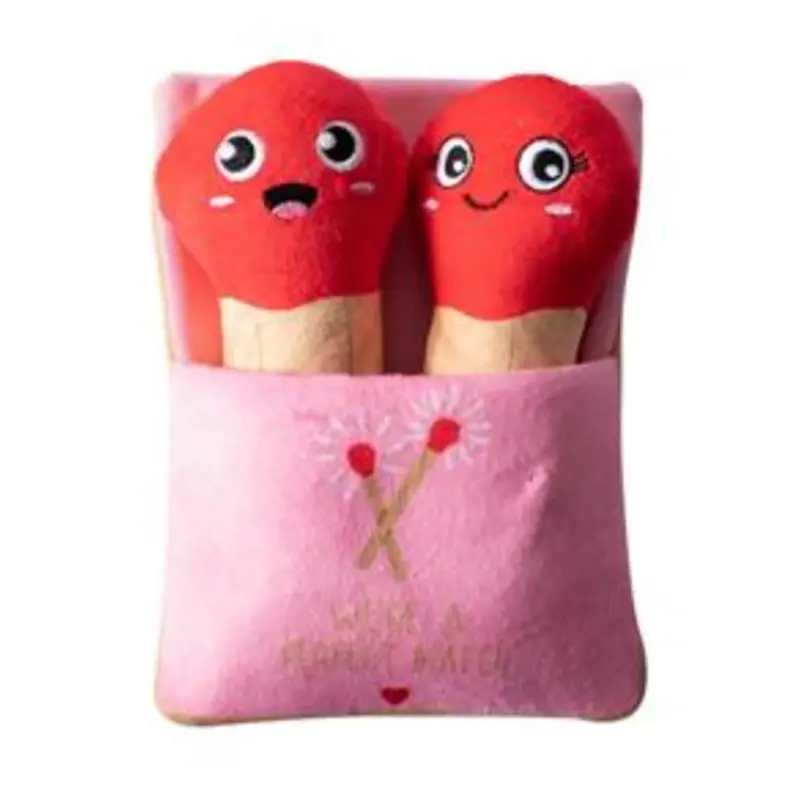 Fringe Perfect Match Small Plush Dog Toys Set of 2