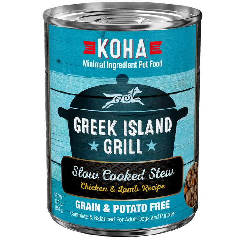 Koha Slow Cooked Stew for Dogs 12.7oz Greek Island