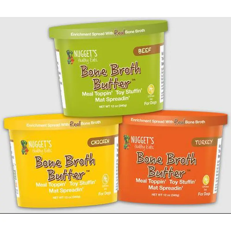 Nugget's Dog Frozen Bone Broth Butter