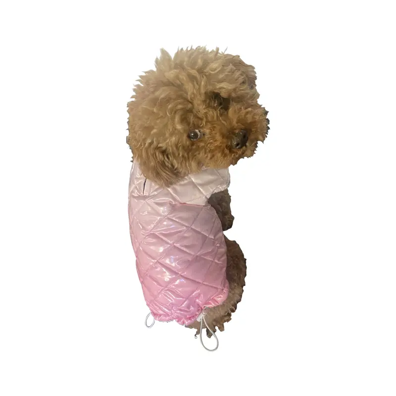 Coco Puffer, Ombred Baby Pink