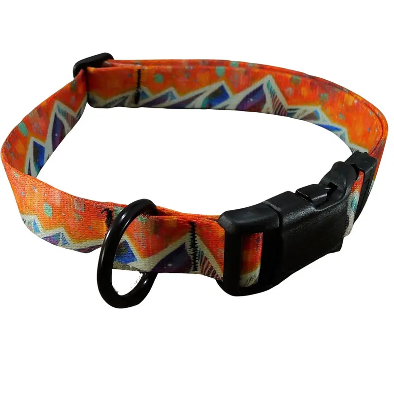 MTN Straps Spanish Peaks Dog Collar Small 9"-14"