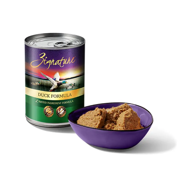 Zignature Wet Dog Food - Duck - 13oz