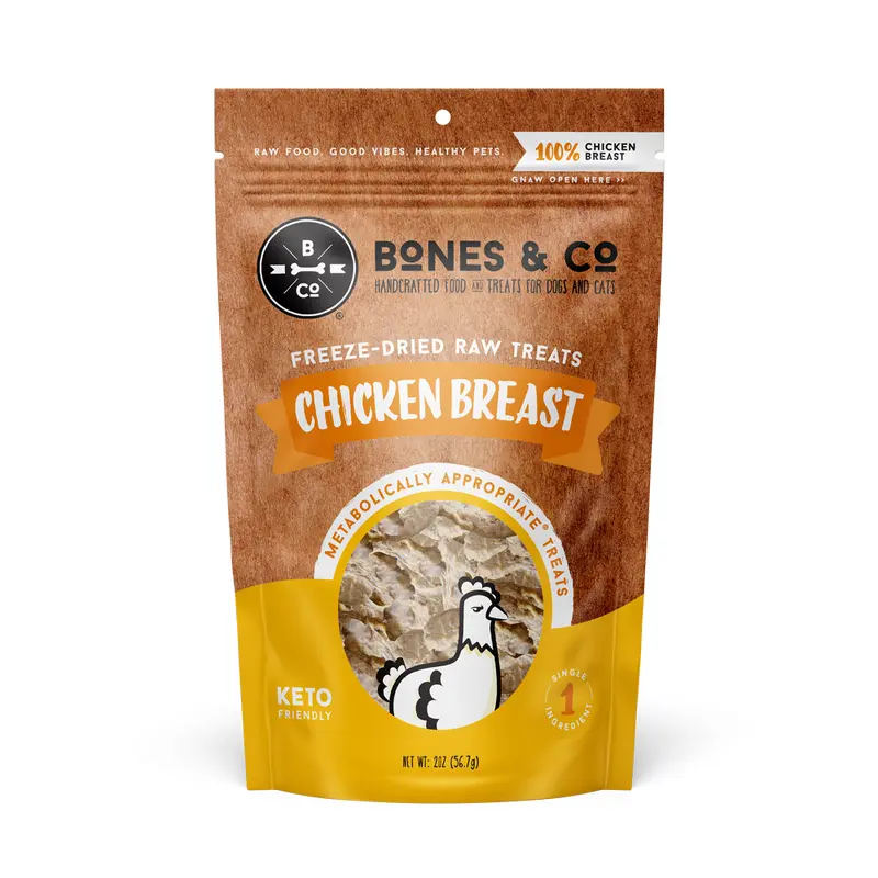 Bones & Co Freeze Dried Chicken Breast 2 oz.
